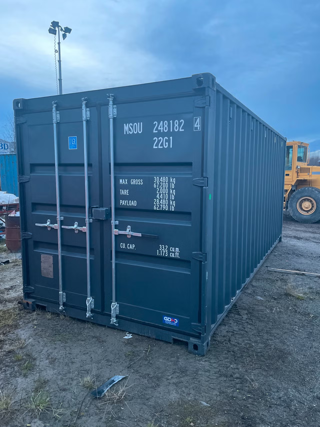 Dry storage Container 20 ft 4